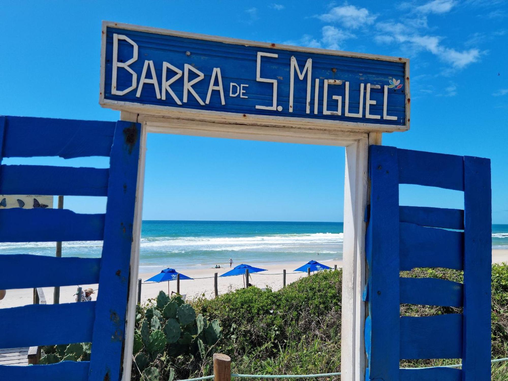 Areias Do Mar ! 2 Quartos, Vista Mar Com Varanda A205 Barra de São Miguel Kültér fotó